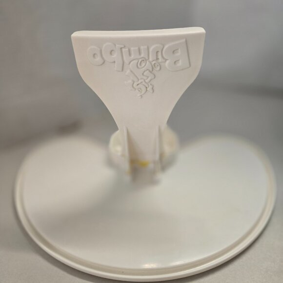 Teal & white Baby Bumbo Seat with removable Tray Excellent pre-owned shape - Picture 8 of 10